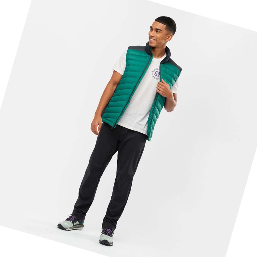 Chaquetas Salomon ESSENTIAL XWARM DOWN INSULATED Hombre Verdes | MX 3316DFM